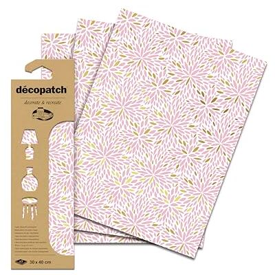 décopatch C940C Pochette 3 Feuilles Foil Ref 940 décopatch C940C Pochette 3 Feuilles Foil Ref 940