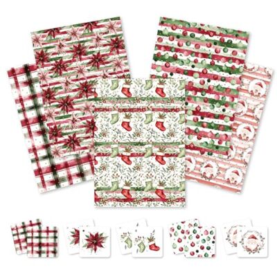 Creative Papier cadeau Noël 5 feuilles 100 x 70 cm avec plaque signalétique Creative Papier cadeau Noël 5 feuilles 100 x 70 cm avec plaque signalétique