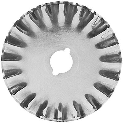 WEDO Comfortline Lames de rechange pour Cutter rotatif ondulé 45 mm Argent WEDO Comfortline Lames de rechange pour Cutter rotatif ondulé 45 mm Argent