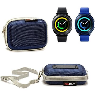 Navitech Housse étui Bleu Compatible avec Samsung Gear Sport Navitech Housse étui Bleu Compatible avec Samsung Gear Sport