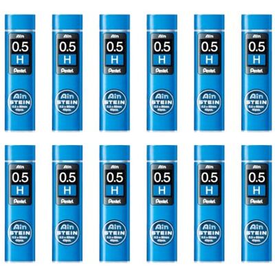 Pentel C275-H Lot de 12 Etuis de 40 mines pour Porte-mines 0,5mm Pentel C275-H Lot de 12 Etuis de 40 mines pour Porte-mines 0,5mm