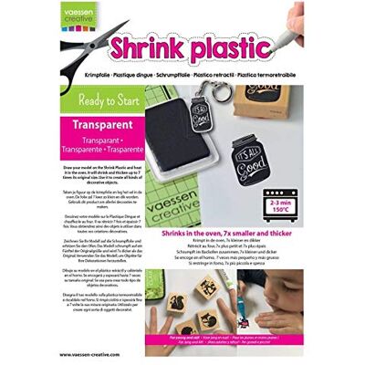 Creative Plastique Fou, Transparent, 250 Feuilles, Taille 21 x 30 cm, Amusants Projets d'art et de Loisirs Créatifs pour Tous Les âges Creative Plastique Fou, Transparent, 250 Feuilles, Taille 21 x 30 cm, Amusants Projets d'art et de Loisirs Créatifs pour Tous Les âges