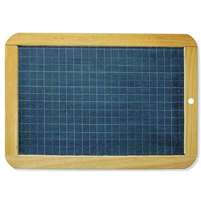Maped Ardoise naturelle noire, quadrillée/unie, (L)260 x (H)182 mm, cadre bois Maped Ardoise naturelle noire, quadrillée/unie, (L)260 x (H)182 mm, cadre bois