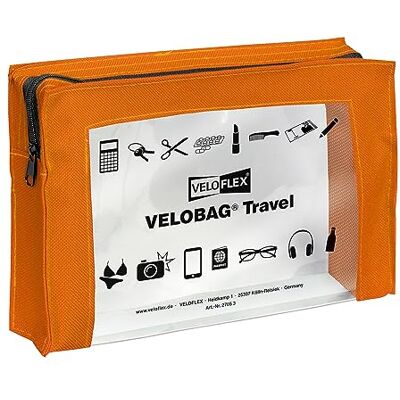 VELOFLEX Chemise Velobag XXS dans A5 en polypropylène avec bords textilverstärkten Travel, A5 orange VELOFLEX Chemise Velobag XXS dans A5 en polypropylène avec bords textilverstärkten Travel, A5 orange