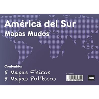 Grupo Erik Pack carte muette Amérique du Sud (5+5) Grupo Erik Pack carte muette Amérique du Sud (5+5)
