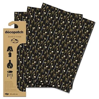 décopatch C888C Pochette 3 Feuilles Foil Ref 888 décopatch C888C Pochette 3 Feuilles Foil Ref 888
