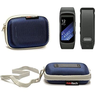 Navitech Housse étui Bleu Compatible avec Samsung Gear Fit 2 Navitech Housse étui Bleu Compatible avec Samsung Gear Fit 2