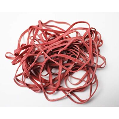Alco -Albert 7621 Bande élastique Rouge 150 x 4 mm 1 kg Alco -Albert 7621 Bande élastique Rouge 150 x 4 mm 1 kg