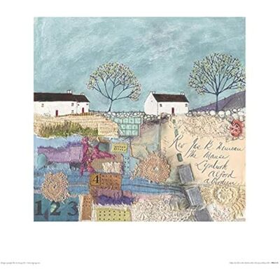 The Louise O'Hara (Follow The Path to The Old Post Office) Impression d'art 40 x 40 cm, papier, multicolore, 40 x 40 x 1,3 cm The Louise O'Hara (Follow The Path to The Old Post Office) Impression d'art 40 x 40 cm, papier, multicolore, 40 x 40 x 1,3 cm