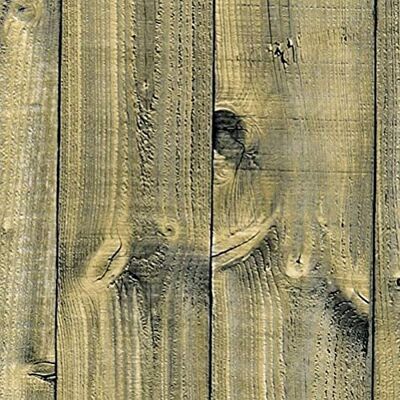 VENILIA Film auto-adhésif pour bois - Marron rustique - 90cm x 2,1m VENILIA Film auto-adhésif pour bois - Marron rustique - 90cm x 2,1m