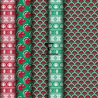 Clairefontaine 201979AMZC Un Carton De 20 Rouleaux De Papier Cadeau Papier Affiche 80g Dimensions : 5x0,35m (Spécial Petite Largeur) Motif : Noël, Rouge/Vert, Dinde Idéal Petits Emballages Clairefontaine 201979AMZC Un Carton De 20 Rouleaux De Papier Cadeau Papier Affiche 80g Dimensions : 5x0,35m (Spécial Petite Largeur) Motif : Noël, Rouge/Vert, Dinde Idéal Petits Emballages