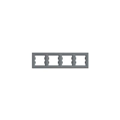 Schneider Electric Eph5800462 Cadre 4 éléments, Frêne Schneider Electric Eph5800462 Cadre 4 éléments, Frêne