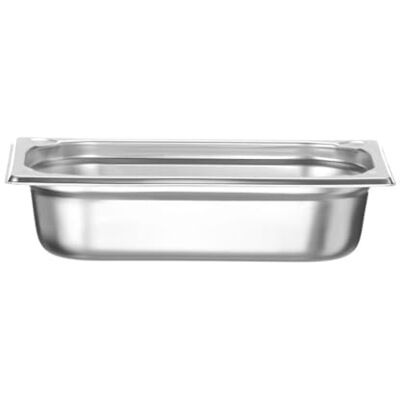 HENDI Bac Gastronorme, GN 1/4, résistance thermique -40 °C à 300 °C, utilisable dans des fours à convection, des réfrigérateurs, des bain-maries, des chafing dishes, 1.8L, 265x162(H)65mm, inox HENDI Bac Gastronorme, GN 1/4, résistance thermique -40 °C à 300 °C, utilisable dans des fours à convection, des réfrigérateurs, des bain-maries, des chafing dishes, 1.8L, 265x162(H)65mm, inox