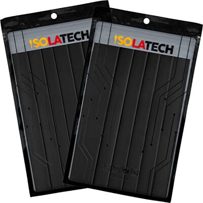 ISOLATECH Gaine Thermorétractable Set Ø20mm & Ø30mm Noir 2:1 Ø20mm x 1,4m (7x20cm), Ø30mm x 1,2m (6x20cm), Sans Adhésif, Non Marquée, Polyoléfine, Résistante Aux UV ISOLATECH Gaine Thermorétractable Set Ø20mm & Ø30mm Noir 2:1 Ø20mm x 1,4m (7x20cm), Ø30mm x 1,2m (6x20cm), Sans Adhésif, Non Marquée, Polyoléfine, Résistante Aux UV