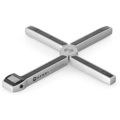 HENDI Balance de cuisine pliable numérique pour max 5 kg, pèse très précis, 3 unités, avec écran LCD, balance numérique, balance ménage, 219x180x(H)16mm, ABS, métal HENDI Balance de cuisine pliable numérique pour max 5 kg, pèse très précis, 3 unités, avec écran LCD, balance numérique, balance ménage, 219x180x(H)16mm, ABS, métal