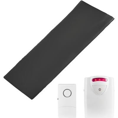 VEVOR Tapis Alarme de Sortie de Lit, Capteur de Surveillance de Lit sans Fil, avec Téléavertisseur, Coussin de Prévention des Chutes, pour Personnes Âgées, Maison, Hôpital, Centre de Rééducation VEVOR Tapis Alarme de Sortie de Lit, Capteur de Surveillance de Lit sans Fil, avec Téléavertisseur, Coussin de Prévention des Chutes, pour Personnes Âgées, Maison, Hôpital, Centre de Rééducation
