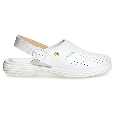 Abeba 37520-42 The Original Plus Chaussures sabot ESD Taille 42 Blanc Abeba 37520-42 The Original Plus Chaussures sabot ESD Taille 42 Blanc
