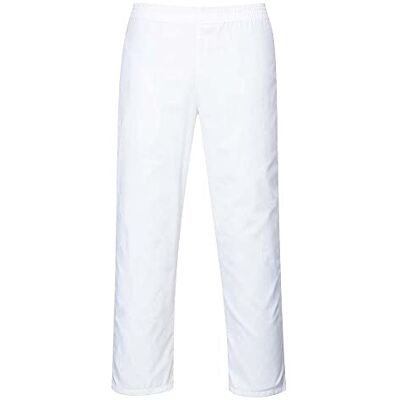 Portwest Bakers Trousers, colorWhite talla 4XL Portwest Bakers Trousers, colorWhite talla 4XL