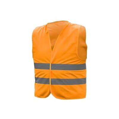 Högert Technik Gilet haute visibilité pour homme, jaune/orange, fermeture Velcro, 2 bandes réfléchissantes, 100% polyester (120 g/m²), idéal pour la construction, le transport et l'industrie. Tailles Högert Technik Gilet haute visibilité pour homme, jaune/orange, fermeture Velcro, 2 bandes réfléchissantes, 100% polyester (120 g/m²), idéal pour la construction, le transport et l'industrie. Tailles