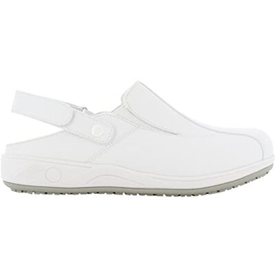 SAFETY JOGGER Chaussures de travail pour femme 35 EU – Carinne – Oxypas – Chaussures de travail légères et confortables avec fermeture Velcro – Idéal pour l'entretien ou la cuisine – Antidérapantes – Sabot de sécurité amortissant les chocs – Noir, Blanc., SAFETY JOGGER Chaussures de travail pour femme 35 EU – Carinne – Oxypas – Chaussures de travail légères et confortables avec fermeture Velcro – Idéal pour l'entretien ou la cuisine – Antidérapantes – Sabot de sécurité amortissant les chocs – Noir, Blanc.,