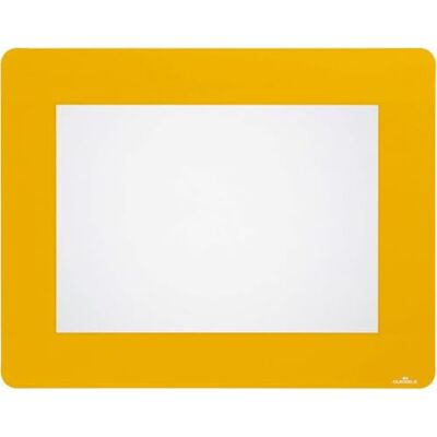 Durable 180804 Fenêtre de Marquage Au Sol A4, Auto-Adhésive Et Amovible, 10 Pièces, Jaune Durable 180804 Fenêtre de Marquage Au Sol A4, Auto-Adhésive Et Amovible, 10 Pièces, Jaune