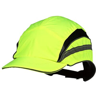 3M ™ First Base™ 3 Casquette antiheurt 2021866, Classic, haute visibilité, jaune, visière réduite, 55 mm 3M ™ First Base™ 3 Casquette antiheurt 2021866, Classic, haute visibilité, jaune, visière réduite, 55 mm