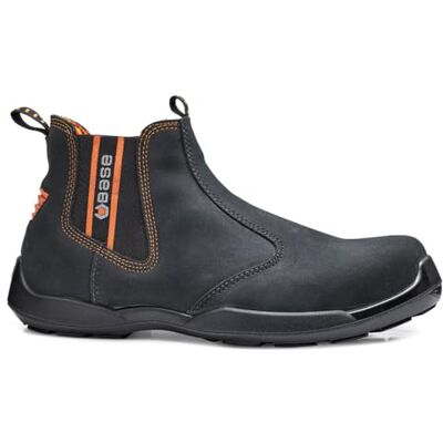 BASE Protection , dealer Botte de Sécurité pour Hommes, Noir et Orange, Taille 41 BASE Protection , dealer Botte de Sécurité pour Hommes, Noir et Orange, Taille 41