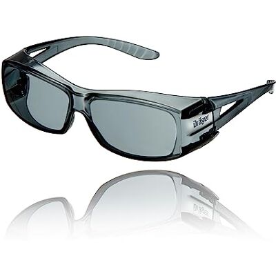 Dräger X-pect 2400 Lunettes de sécurité anti-buée pour lunettes de travail Dräger X-pect 2400 Lunettes de sécurité anti-buée pour lunettes de travail