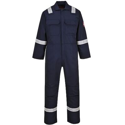 Portwest BIZ5 Combinaison Réfléchissante Résistante Aux Flammes Pour Hommes Bizweld Iona FR Marine, S Portwest BIZ5 Combinaison Réfléchissante Résistante Aux Flammes Pour Hommes Bizweld Iona FR Marine, S