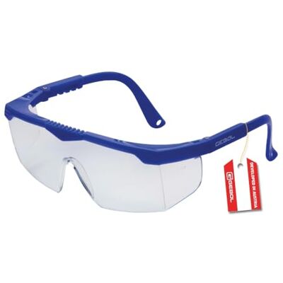 Gebol Safety Kids Lunettes de protection en matériau léger et résistant aux rayures Lunettes pour enfants extra légères avec branches réglables Idéales pour aider au bricolage Bleu Gebol Safety Kids Lunettes de protection en matériau léger et résistant aux rayures Lunettes pour enfants extra légères avec branches réglables Idéales pour aider au bricolage Bleu