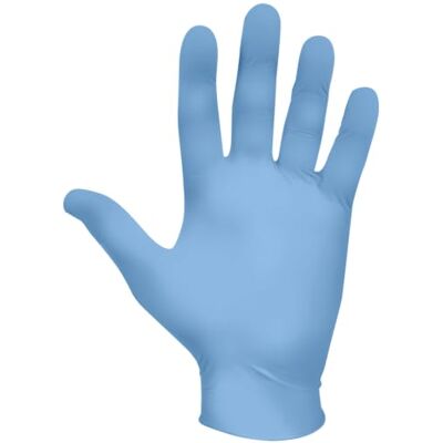 SHOWA 7500PF, Nitrile Polyvalent, Non poudré, Approuvé pour les aliments, Gants à usage unique, Bleu, Boîte de 1000 gants, Taille Medium SHOWA 7500PF, Nitrile Polyvalent, Non poudré, Approuvé pour les aliments, Gants à usage unique, Bleu, Boîte de 1000 gants, Taille Medium