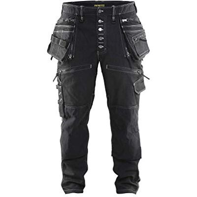 BLÅKLÄDER Blakläder 199911419900C44 Pantalon d´Artisan Stretch Noir BLÅKLÄDER Blakläder 199911419900C44 Pantalon d´Artisan Stretch Noir