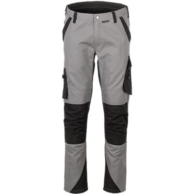 Planam Pantalon Cargo Norit pour homme, Zinc/noir., 52 Planam Pantalon Cargo Norit pour homme, Zinc/noir., 52