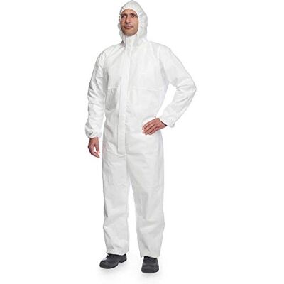 DuPont ProShield 20 Combinaison de protection avec capuche Catégorie III, Type 5 et 6 Blanc DuPont ProShield 20 Combinaison de protection avec capuche Catégorie III, Type 5 et 6 Blanc