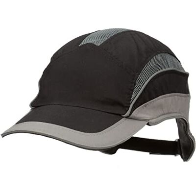 3M ™ First Base™ 3 Bump Cap 2031217, Elite, noir/gris, visière standard, 70 mm 3M ™ First Base™ 3 Bump Cap 2031217, Elite, noir/gris, visière standard, 70 mm