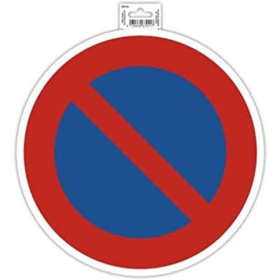 EXACOMPTA Réf. 67011E 1 panneau rond adhésif INTERDICTION DE STATIONNER En PVC traité anti-dérapant et résistant aux UV Diamètre du panneau : 30 cm Coloris rouge EXACOMPTA Réf. 67011E 1 panneau rond adhésif INTERDICTION DE STATIONNER En PVC traité anti-dérapant et résistant aux UV Diamètre du panneau : 30 cm Coloris rouge