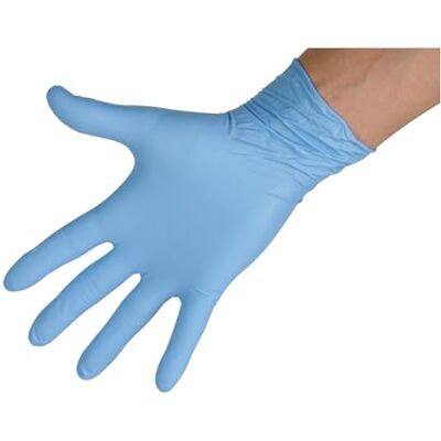 Kerbl Lot de 100 gants jetables en nitrile non poudrés Taille M Kerbl Lot de 100 gants jetables en nitrile non poudrés Taille M