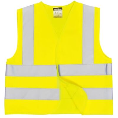 Portwest JN14 Gilet Enfants Bandes et Bretelles Réfléchissant Été Jaune, M, EN 17353, EN ISO 20471, Polyester, Haute Visibilité, Auto-Agrippant, Panneau Contrasté, Bande Réfléchissante Portwest JN14 Gilet Enfants Bandes et Bretelles Réfléchissant Été Jaune, M, EN 17353, EN ISO 20471, Polyester, Haute Visibilité, Auto-Agrippant, Panneau Contrasté, Bande Réfléchissante