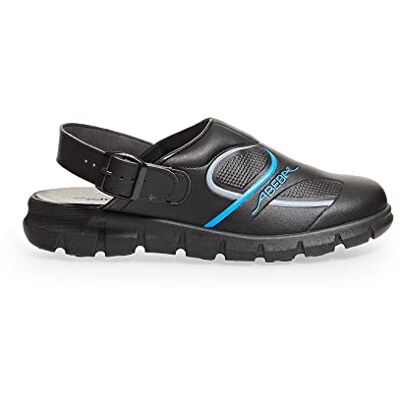Abeba 7331-38 Dynamic Chaussures sabot Taille 38 Noir/Bleu Abeba 7331-38 Dynamic Chaussures sabot Taille 38 Noir/Bleu