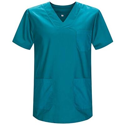 MISEMIYA CASACA UNISEX MÉDICO ENFERMERA UNIFORME LIMPIEZA LABORAL ESTÉTICA DENTISTA VETERINARIA SANITARIO HOSTELERÍA Ref.817 XL, Verde 3B MISEMIYA CASACA UNISEX MÉDICO ENFERMERA UNIFORME LIMPIEZA LABORAL ESTÉTICA DENTISTA VETERINARIA SANITARIO HOSTELERÍA Ref.817 XL, Verde 3B