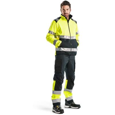 BLÅKLÄDER Blakläder 156225179933D124 Pantalon de travail Softshell Noir/jaune D124 BLÅKLÄDER Blakläder 156225179933D124 Pantalon de travail Softshell Noir/jaune D124