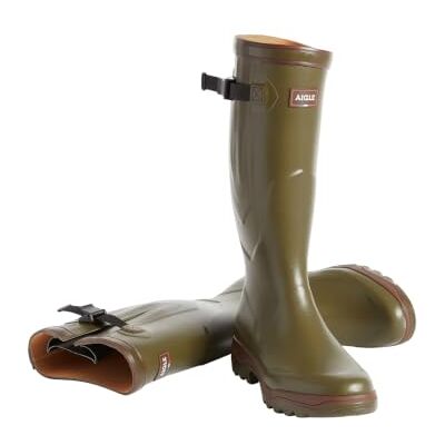 Aigle Parcours 2 Var Bottes en Caoutchouc Homme, Kaki, 42 EU Aigle Parcours 2 Var Bottes en Caoutchouc Homme, Kaki, 42 EU