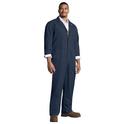 Red Kap Combinaisons de travail pour hommes, bleu marine, 44 Long Red Kap Combinaisons de travail pour hommes, bleu marine, 44 Long