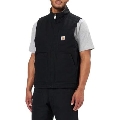 Carhartt Veste sans manches pour homme, Noir, Taille M Carhartt Veste sans manches pour homme, Noir, Taille M