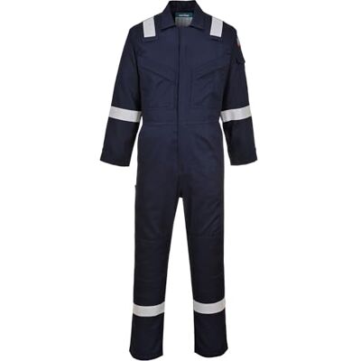 Portwest Salopette anti-statique, ignifuge, super légère, 210 g, longueur pantalon haute, couleur bleu marine, taille XL, FR21NATXL Portwest Salopette anti-statique, ignifuge, super légère, 210 g, longueur pantalon haute, couleur bleu marine, taille XL, FR21NATXL