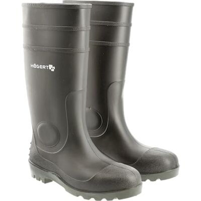 Högert Technik Bottes de protection Ritter Bottes de sécurité imperméables et bottes de travail Bottes en caoutchouc de sécurité EN ISO 20345 S5 SRA noir 46, Noir, 46 EU Högert Technik Bottes de protection Ritter Bottes de sécurité imperméables et bottes de travail Bottes en caoutchouc de sécurité EN ISO 20345 S5 SRA noir 46, Noir, 46 EU