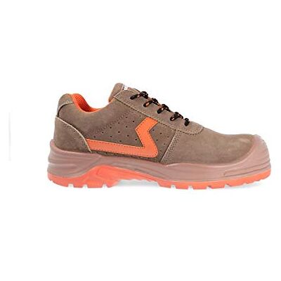 Paredes Chaussure Sécurité Carbone Marque Couleur Marron et Orange Taille 43 Paredes Chaussure Sécurité Carbone Marque Couleur Marron et Orange Taille 43