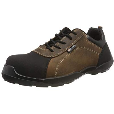 BASE Protection Rafting Chaussure de sécurité pour homme, Marron/noir, tailles 42 BASE Protection Rafting Chaussure de sécurité pour homme, Marron/noir, tailles 42