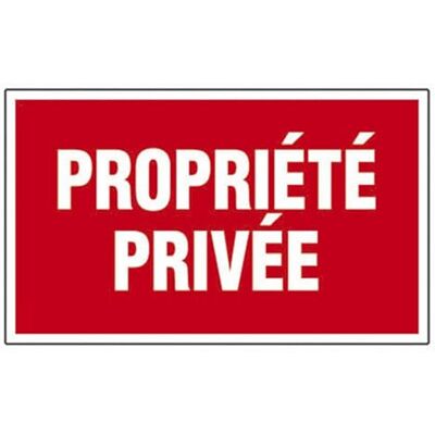 NOVAP Panneau Proprité Private Rigide 330 x 200 mm 4160481 NOVAP Panneau Proprité Private Rigide 330 x 200 mm 4160481