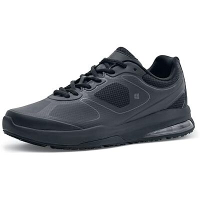 Shoes for Crews Evolution II, Chaussures de Travail Homme avec Semelle Antidérapante et Protection Anti-trébuchement, Baskets Légères et Hydrofuges, Noires Shoes for Crews Evolution II, Chaussures de Travail Homme avec Semelle Antidérapante et Protection Anti-trébuchement, Baskets Légères et Hydrofuges, Noires